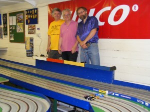 Smiling A finalists Steve 'Lowrider' Kempson, John 'Howmet TX' Dilworth and Bill Jenner (All The Way from Broadstairs).