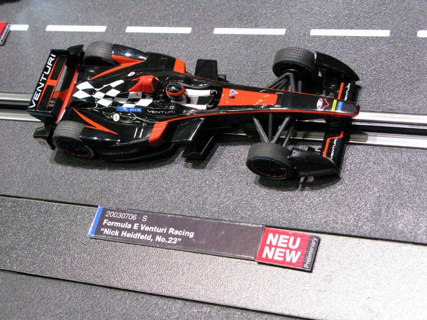 Formula E cars by Carrera at Nuremberg